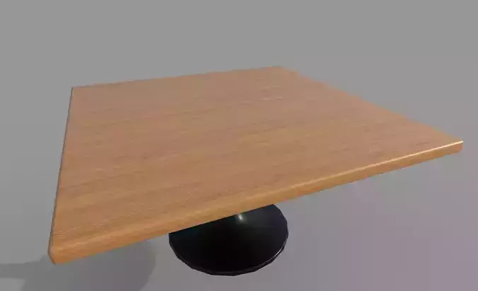 Dinning Table  Low-poly 3D model