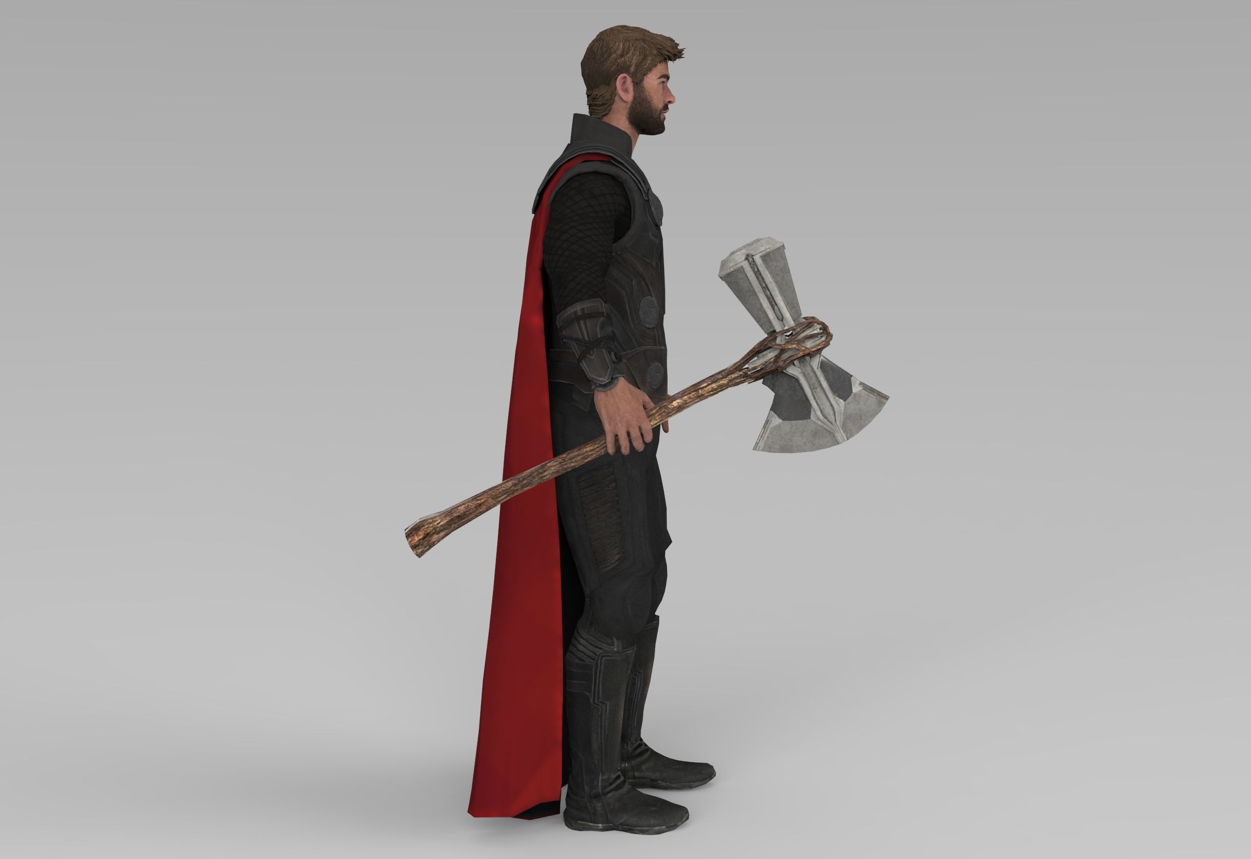 Thor Infinity War 3D model_9