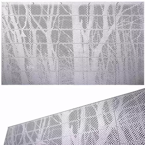 perforated metal panel N7 