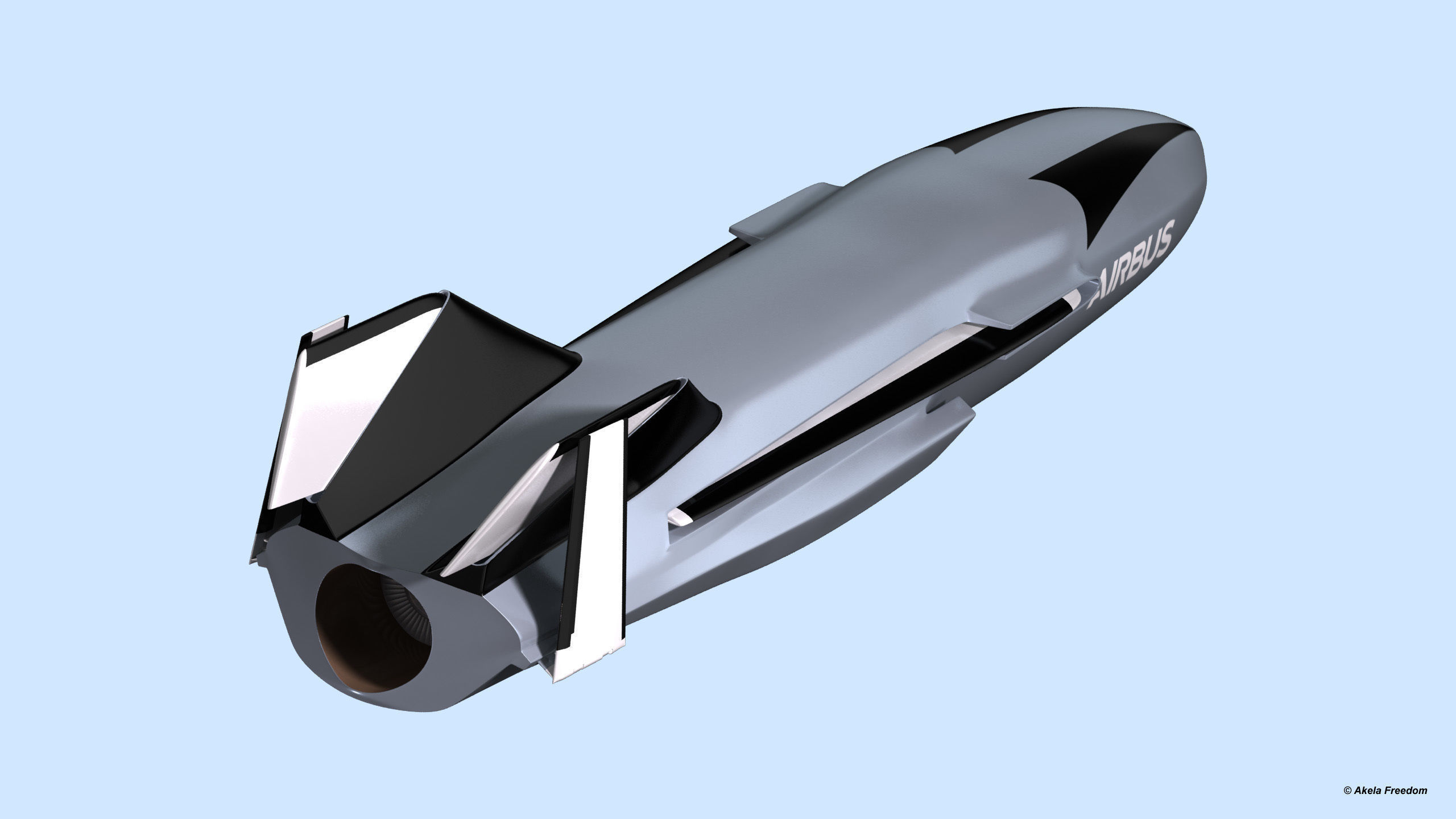 FCAS Remote Carriers 3D model_8