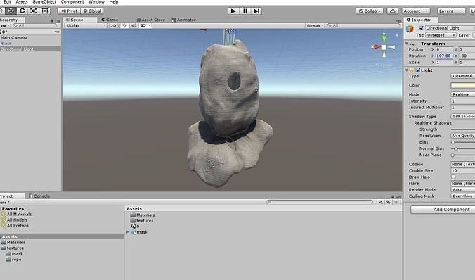 Jason Sack Mask Low-poly 3D model
