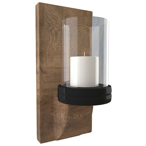 Candle Wall Sconce 3D model