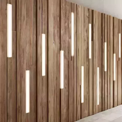 Wood panel light