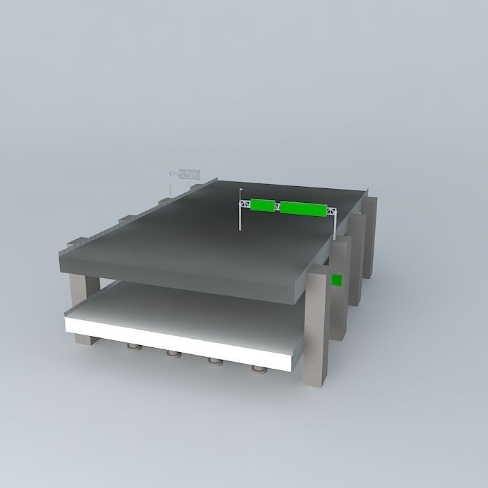 Multiple deck Freeway Free 3D model_1