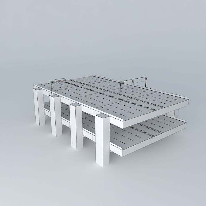 Multiple deck Freeway Free 3D model_4