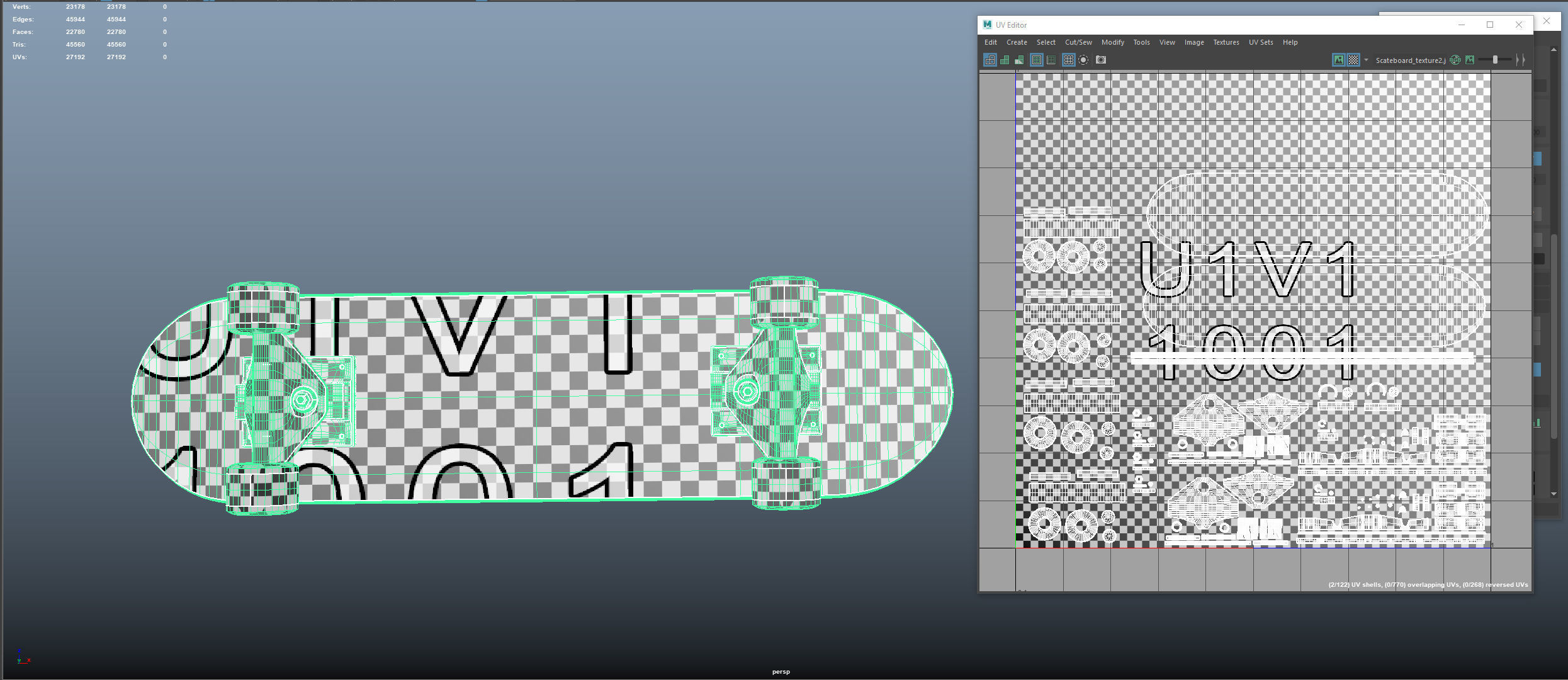 Skateboard 3D model_10