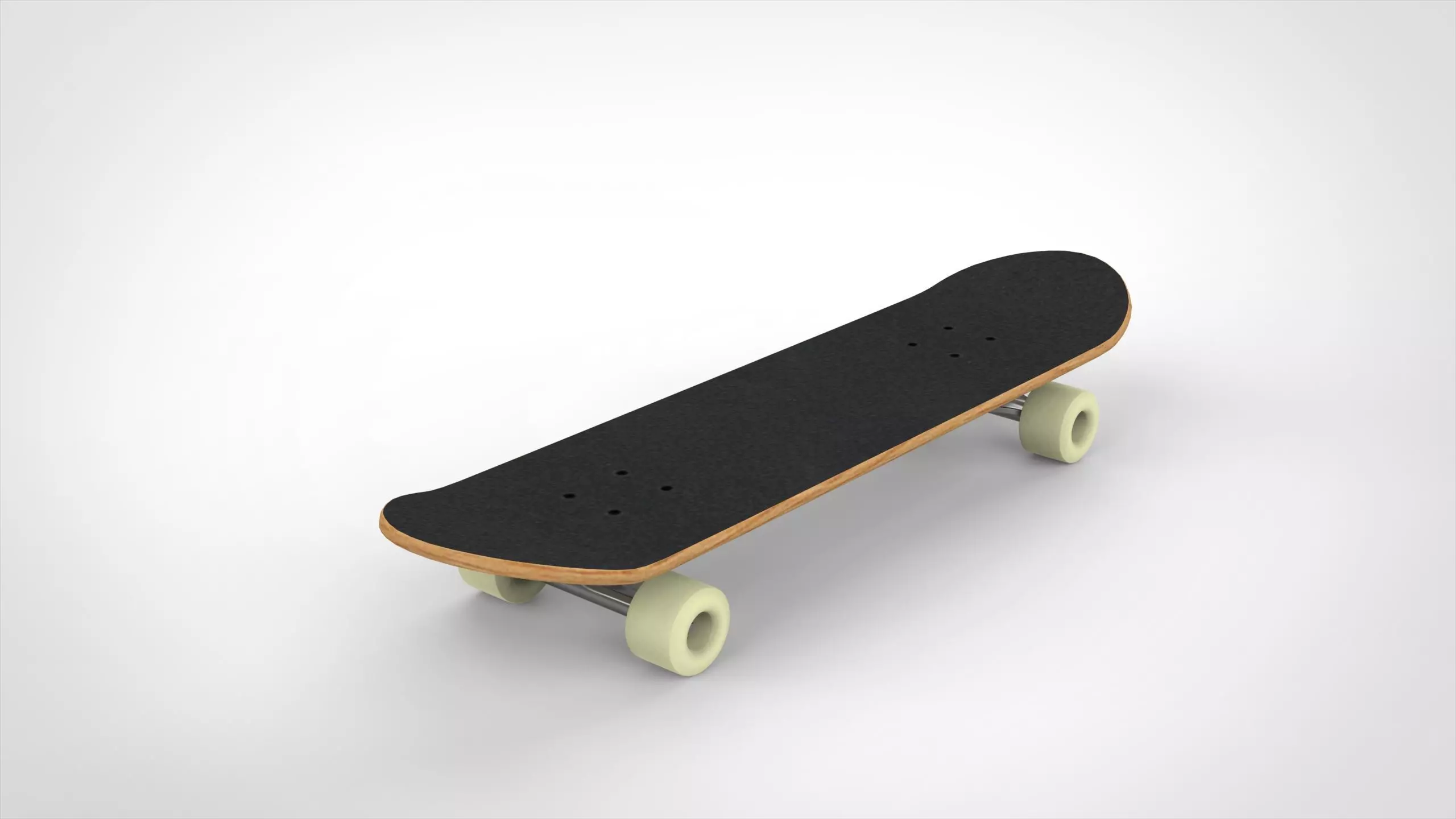 Skateboard 3D model_0