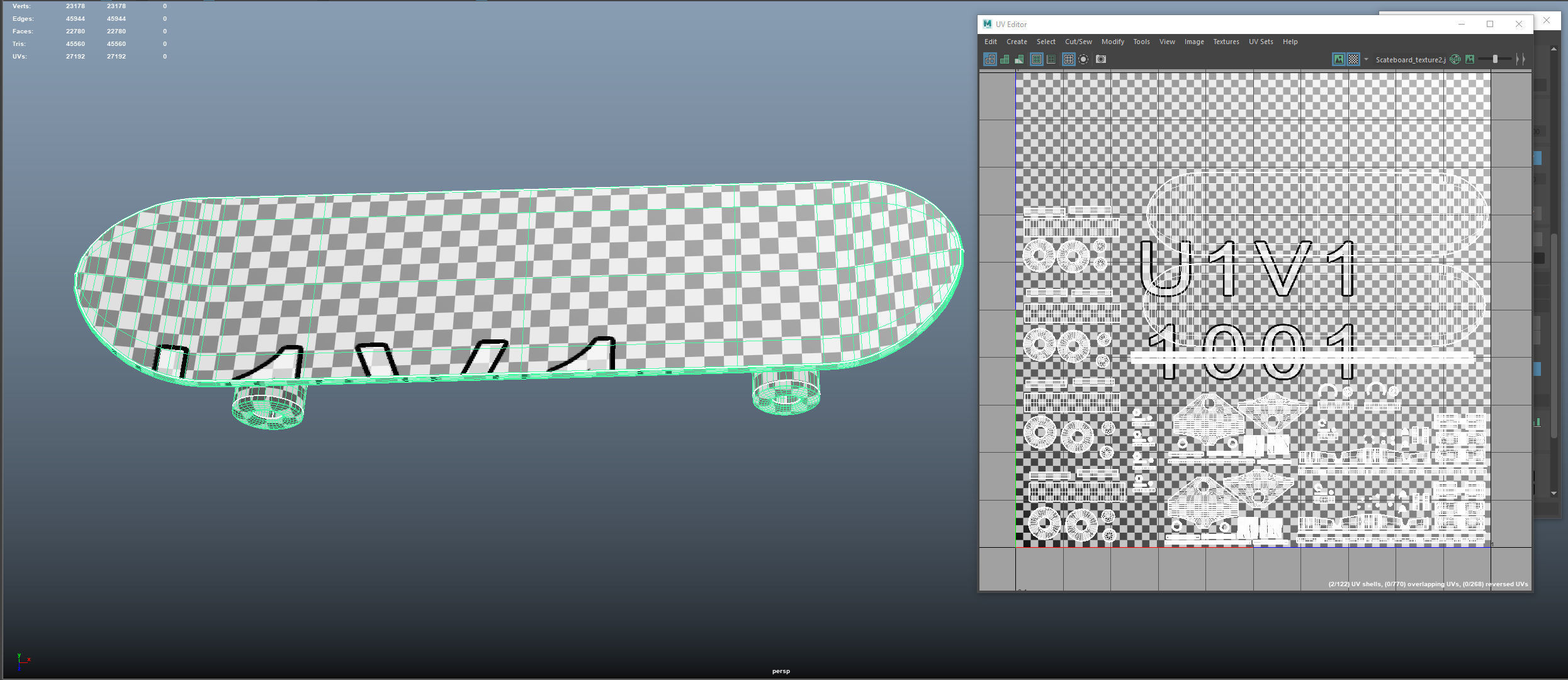 Skateboard 3D model_9