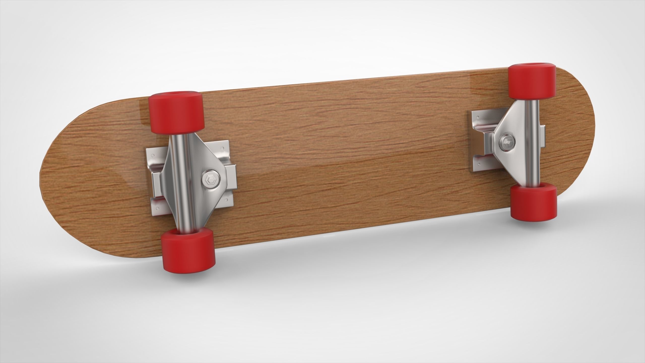 Skateboard 3D model_2