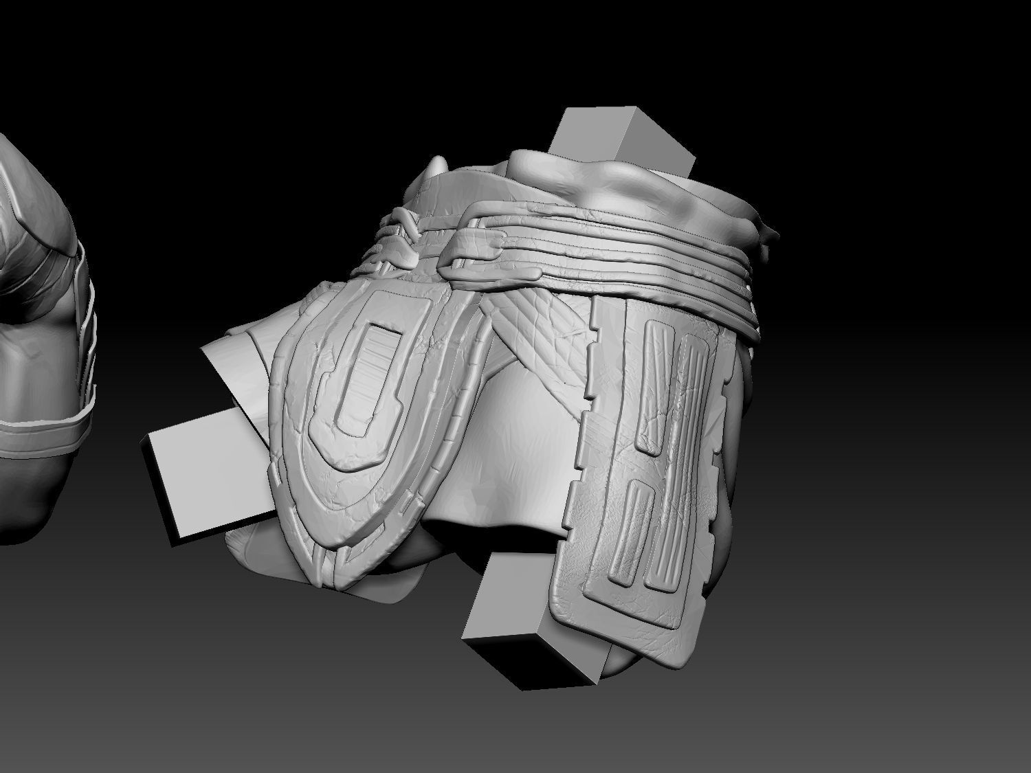 Hulk 3d print horde warrior 3D print model_12