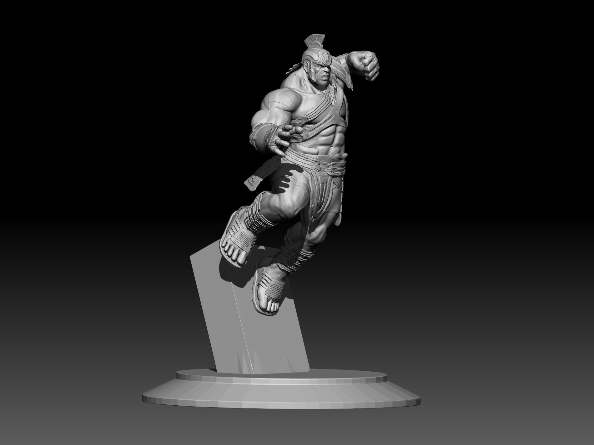 Hulk 3d print horde warrior 3D print model_2