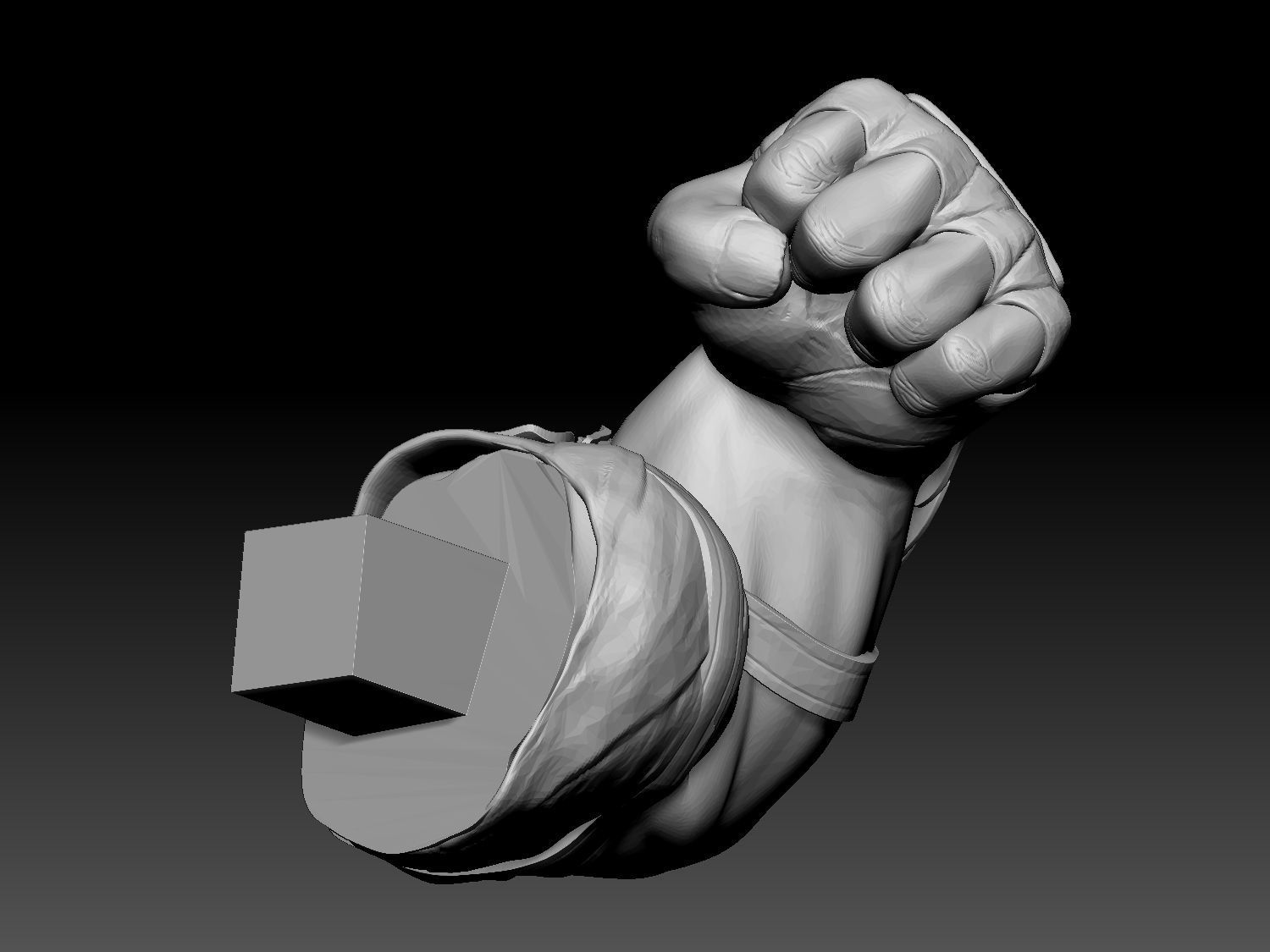 Hulk 3d print horde warrior 3D print model_11