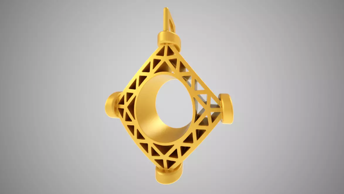 Tribal Amulet 3D print model