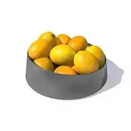 bowl with lemons