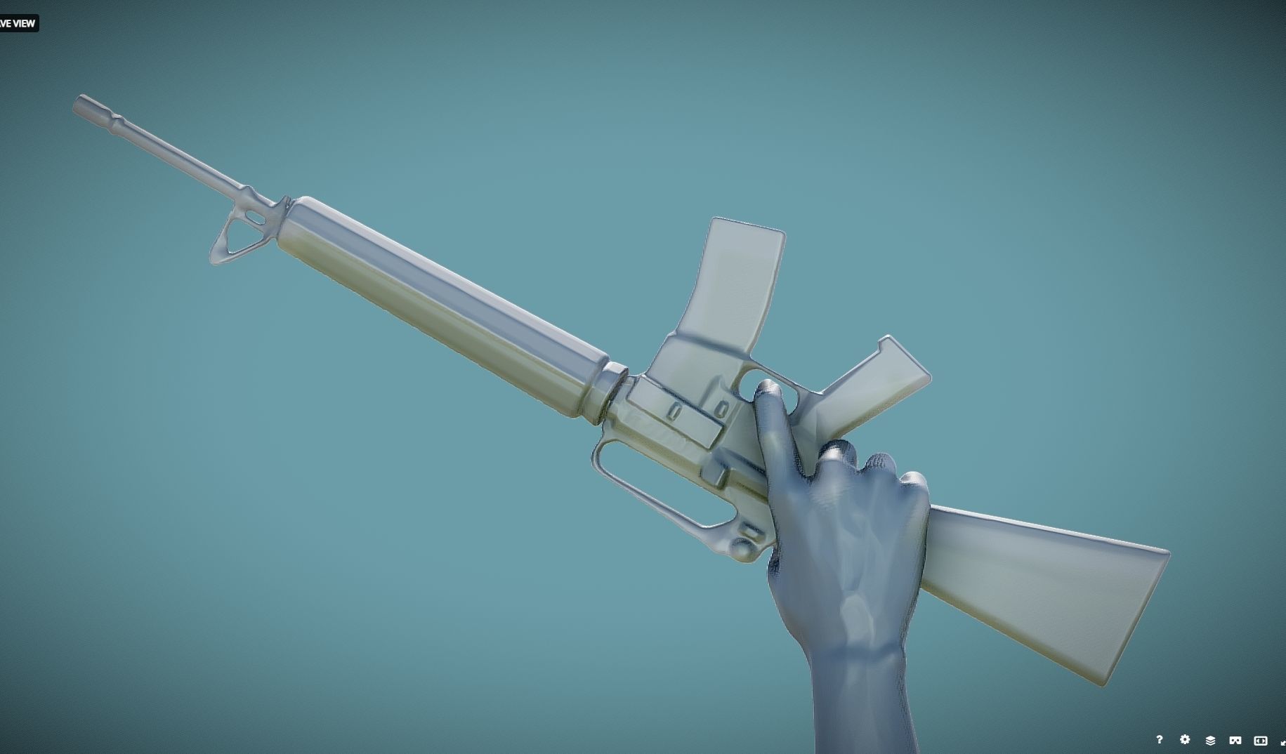 Statue of Liberty - Hong Kong freedom 3D print model_5