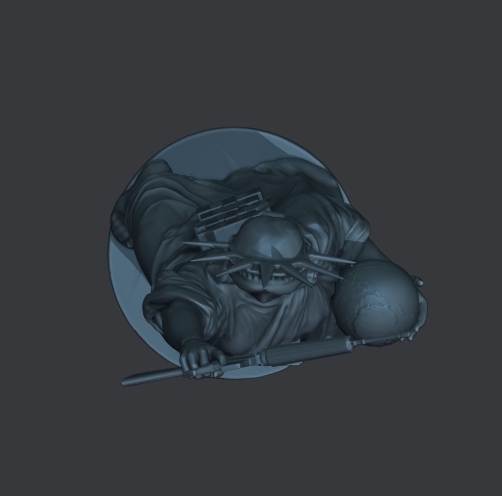 Statue of Liberty - Hong Kong freedom 3D print model_10