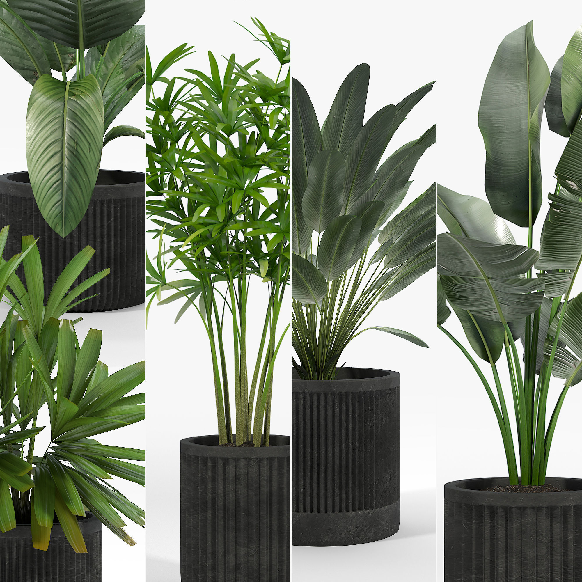 Cozzo Planter stone Yard Inc 3D model_2