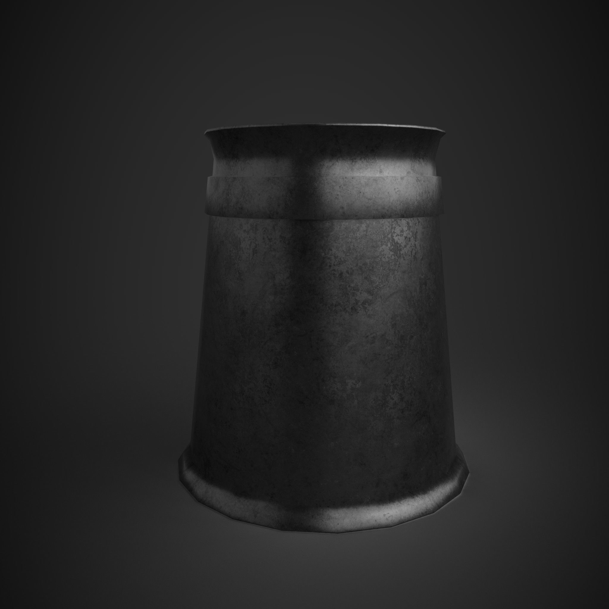 Medieval Tavern Cup Free low-poly 3D model_14