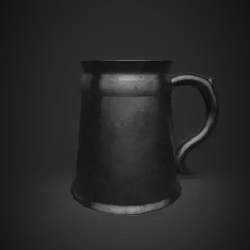 Medieval Tavern Cup Free low-poly 3D model