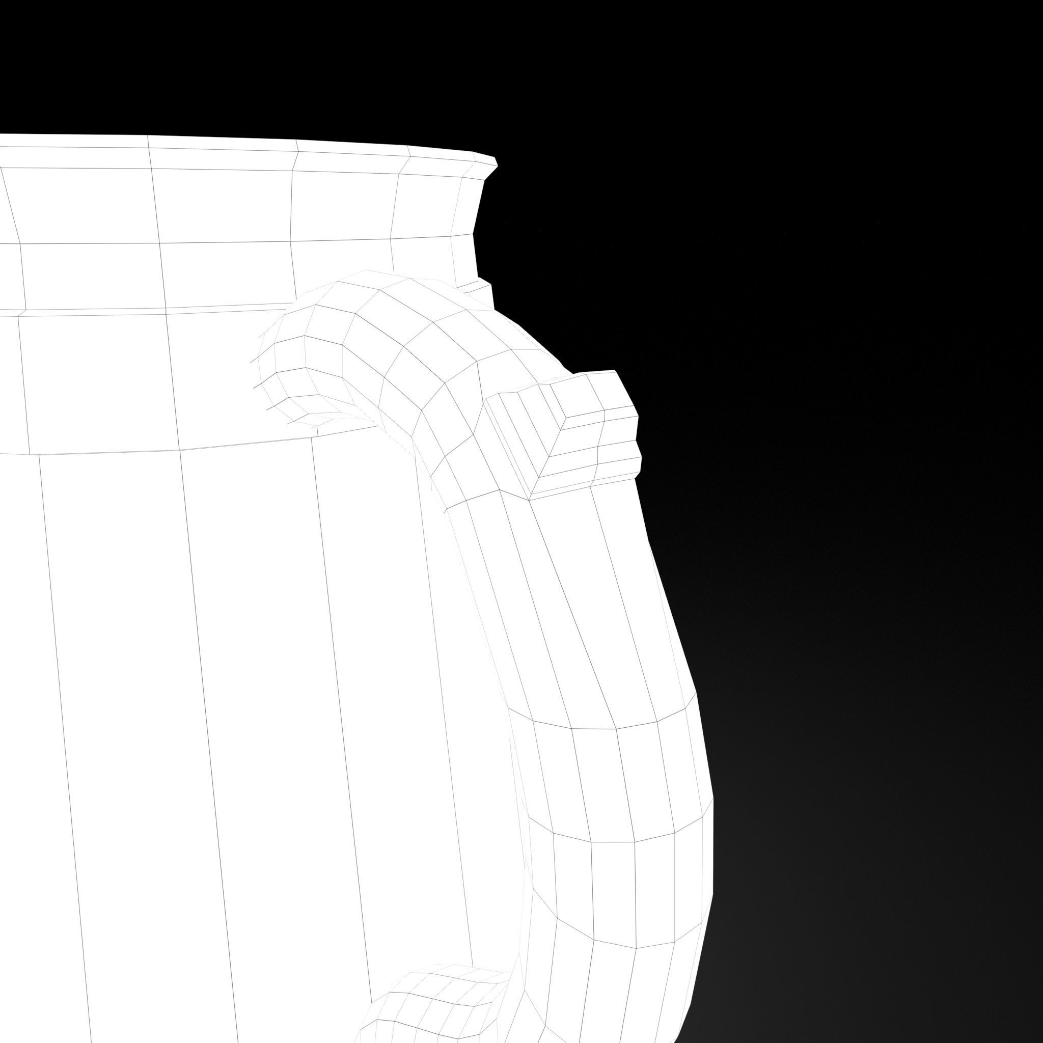 Medieval Tavern Cup Free low-poly 3D model_16