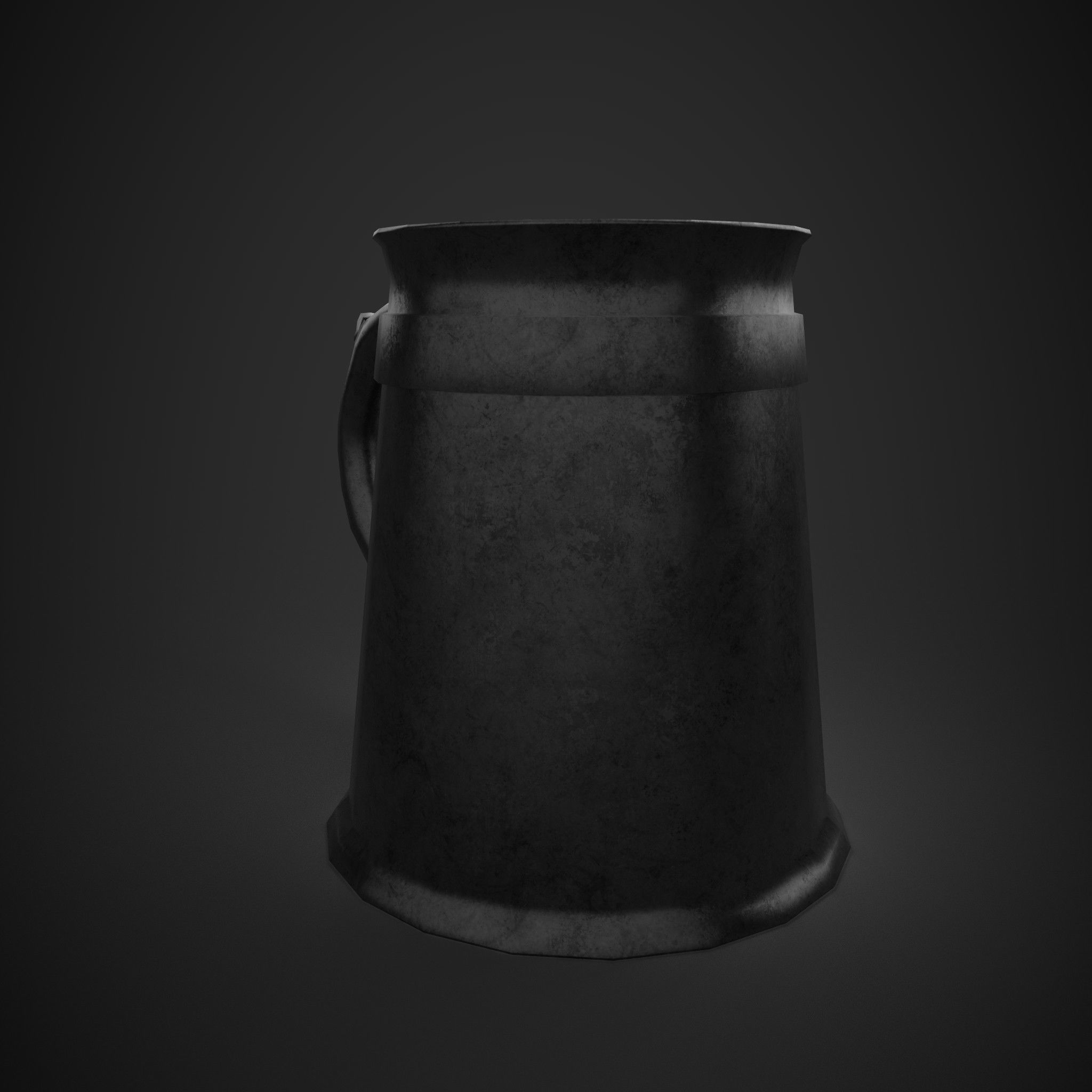 Medieval Tavern Cup Free low-poly 3D model_17