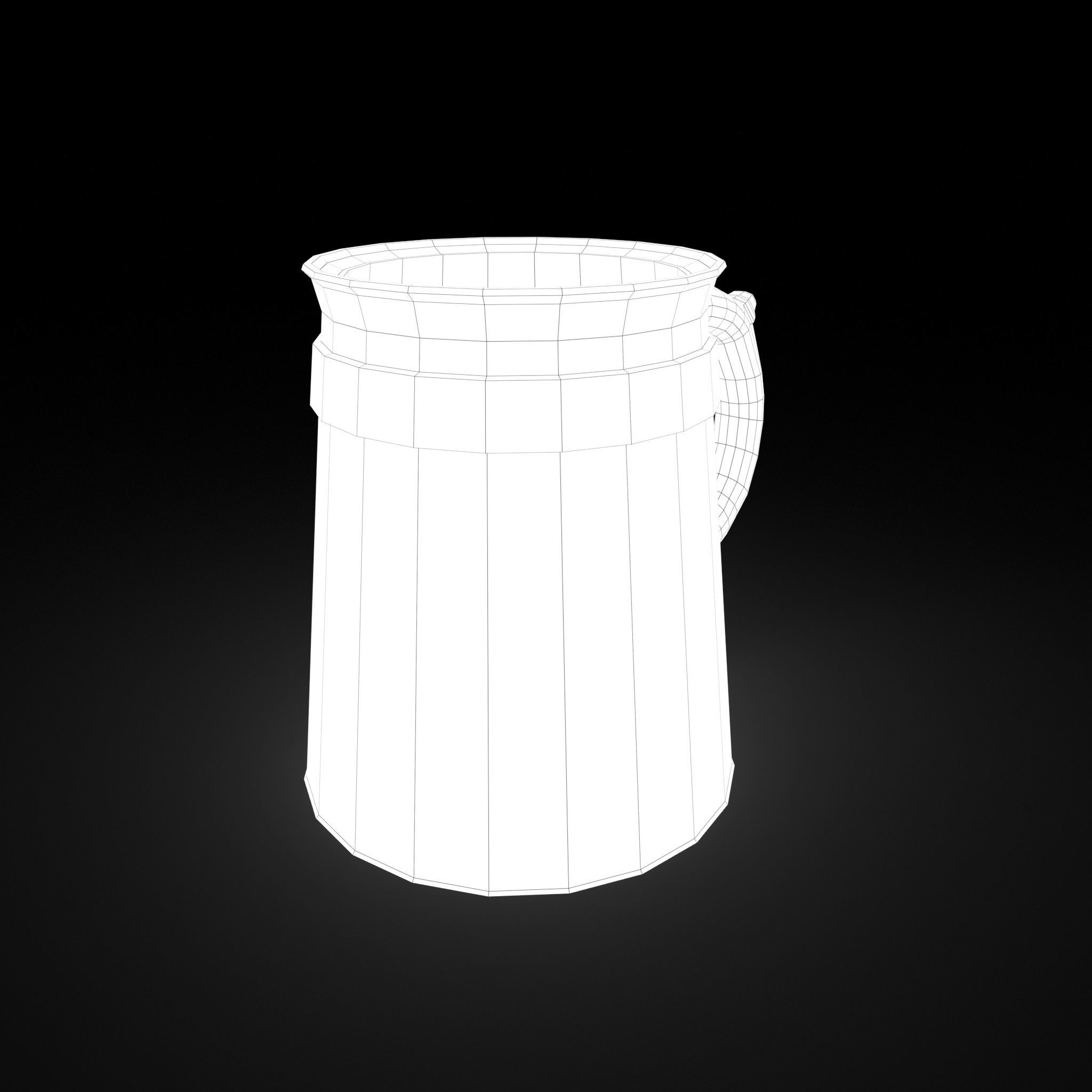 Medieval Tavern Cup Free low-poly 3D model_33