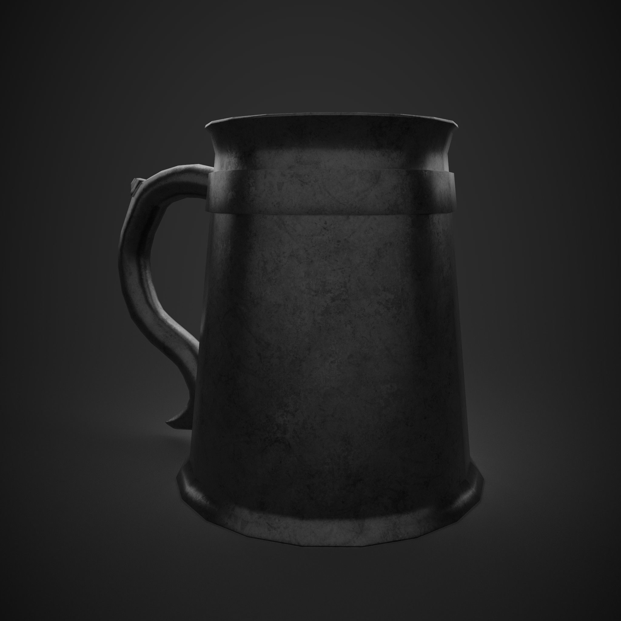 Medieval Tavern Cup Free low-poly 3D model_18