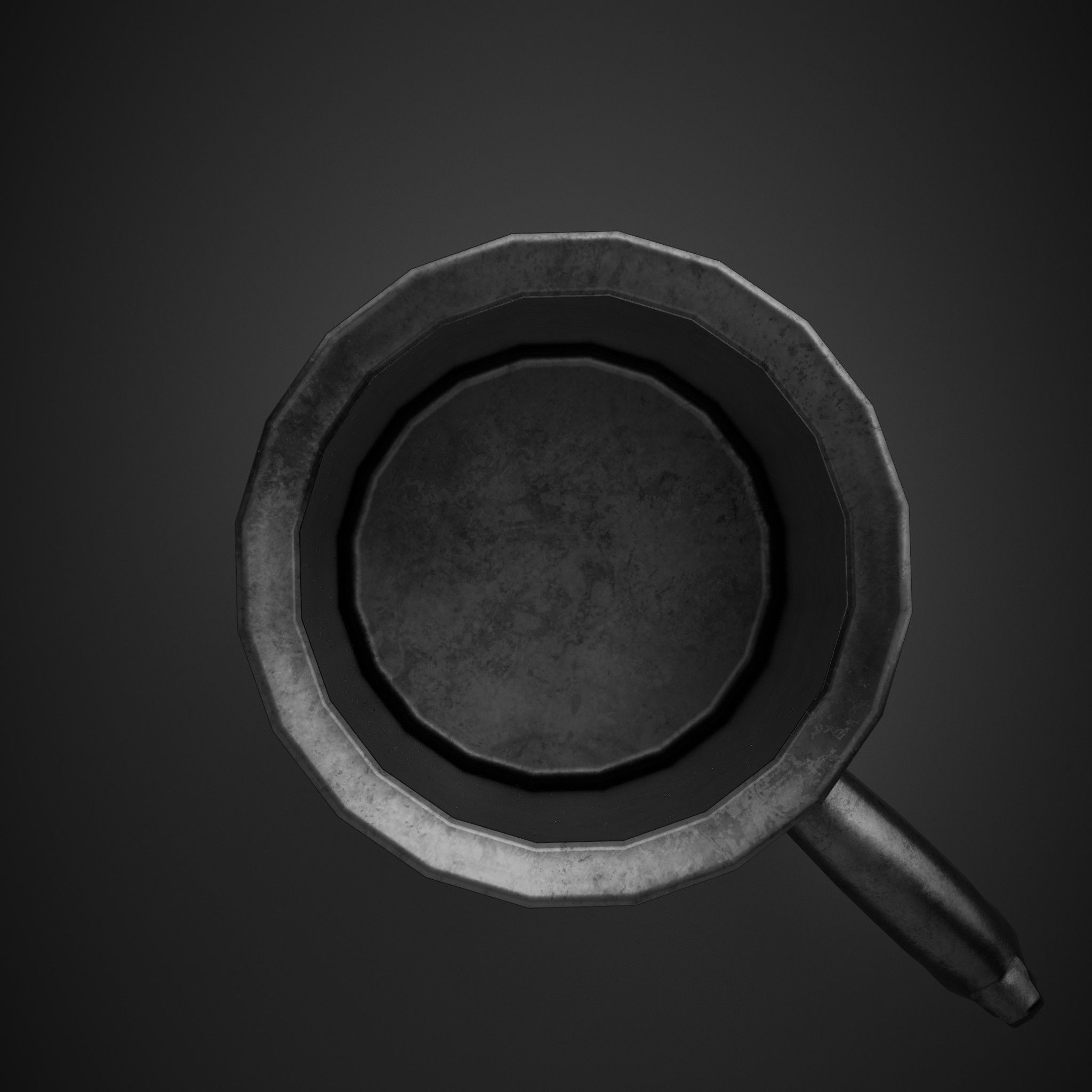 Medieval Tavern Cup Free low-poly 3D model_11