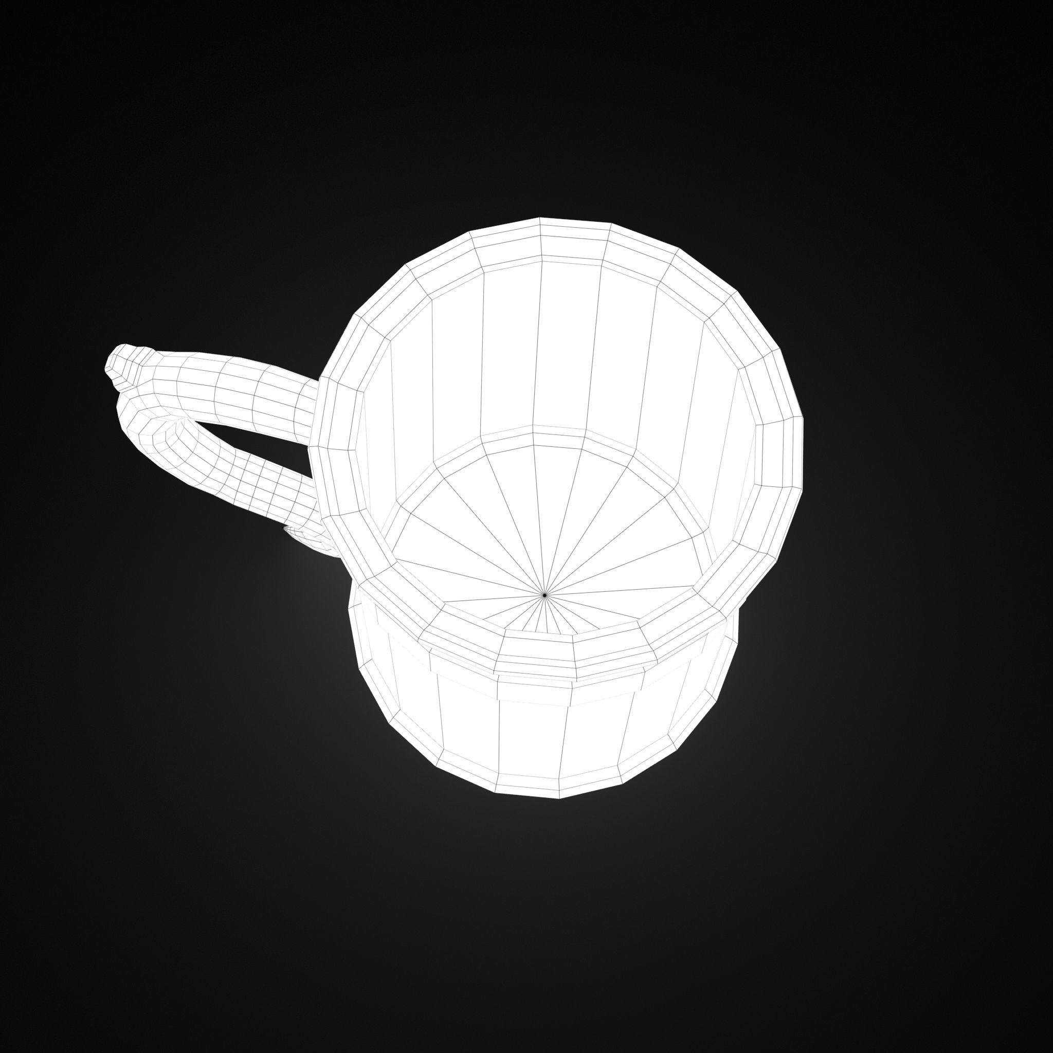 Medieval Tavern Cup Free low-poly 3D model_38