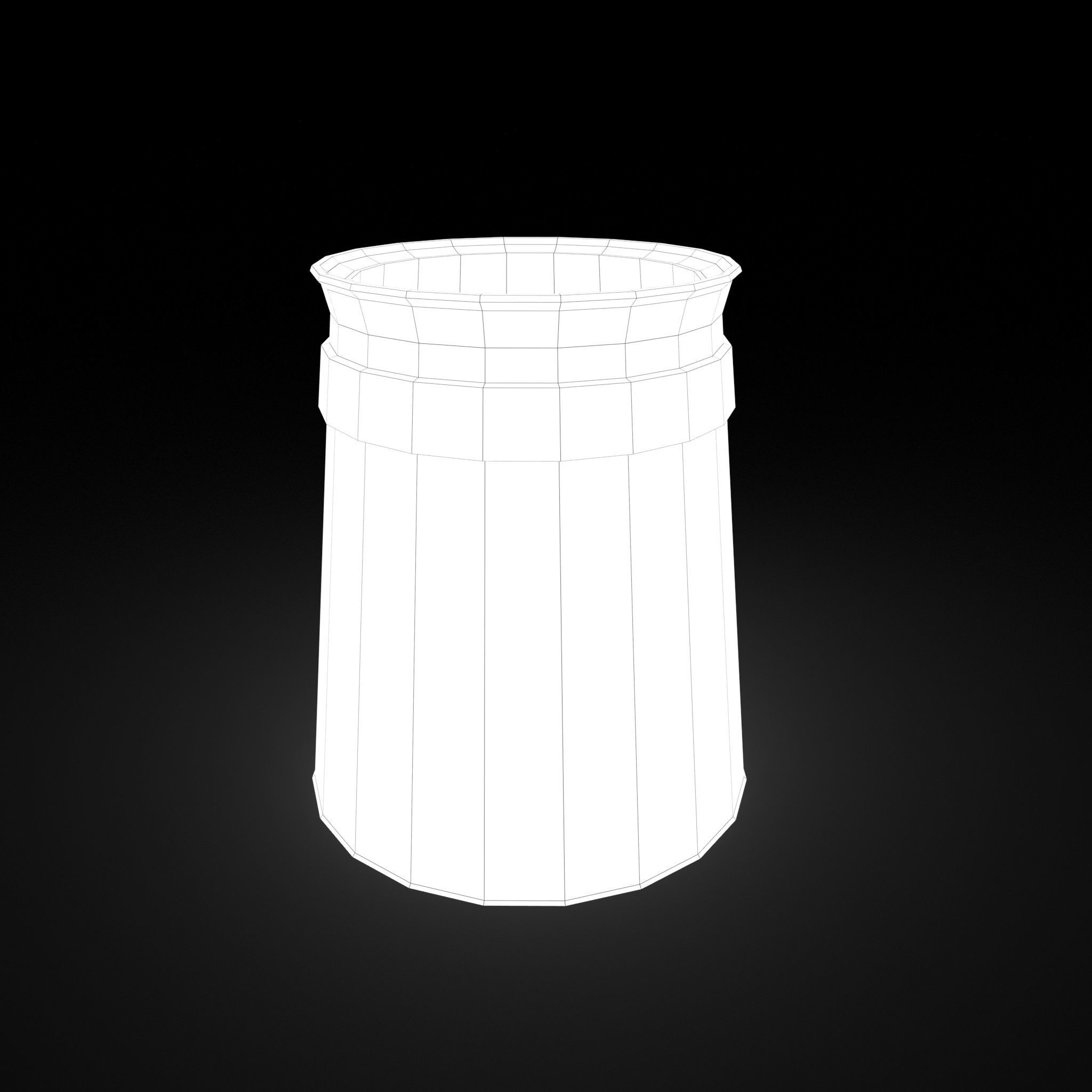 Medieval Tavern Cup Free low-poly 3D model_34