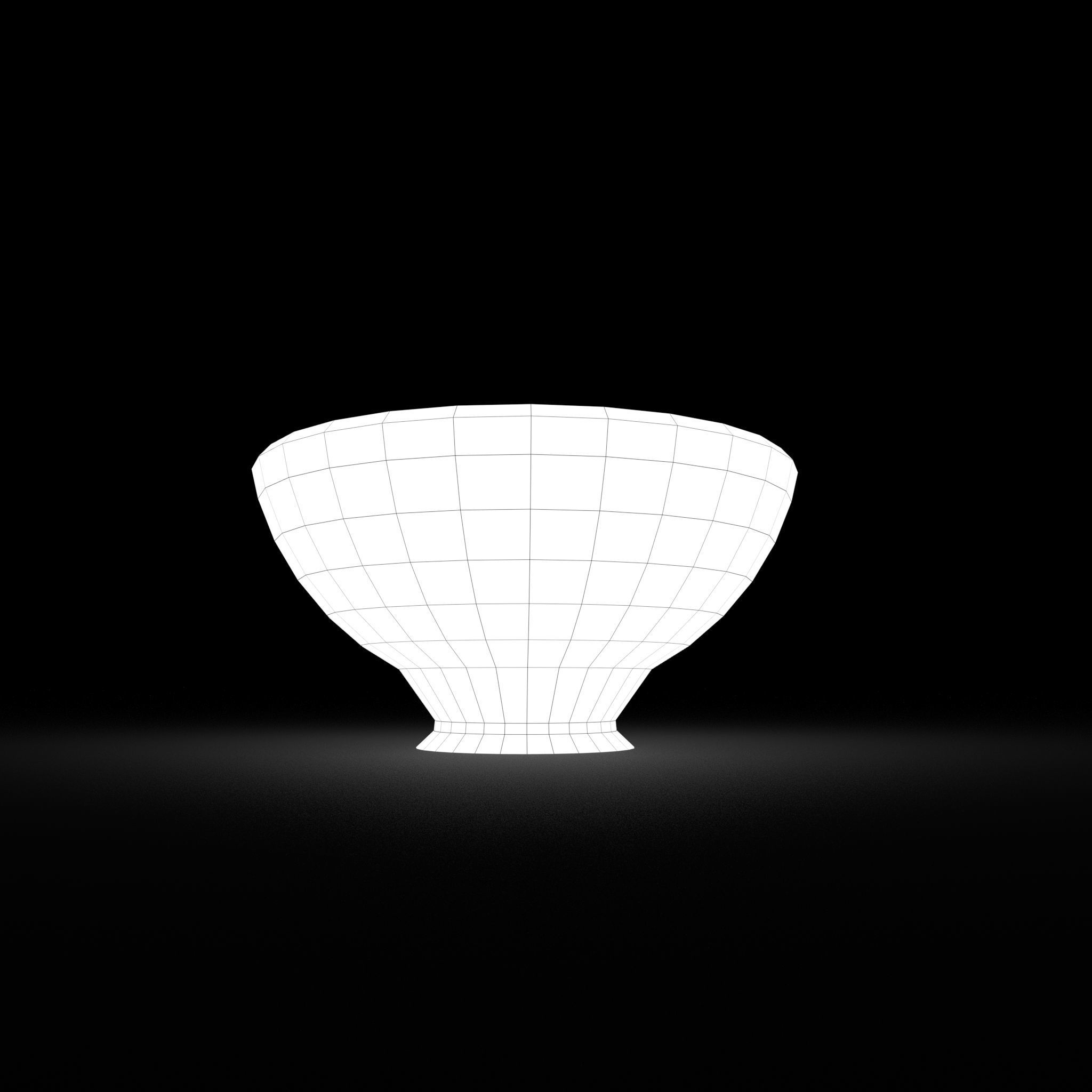 Medieval Tavern Bowl Low-poly 3D model_23