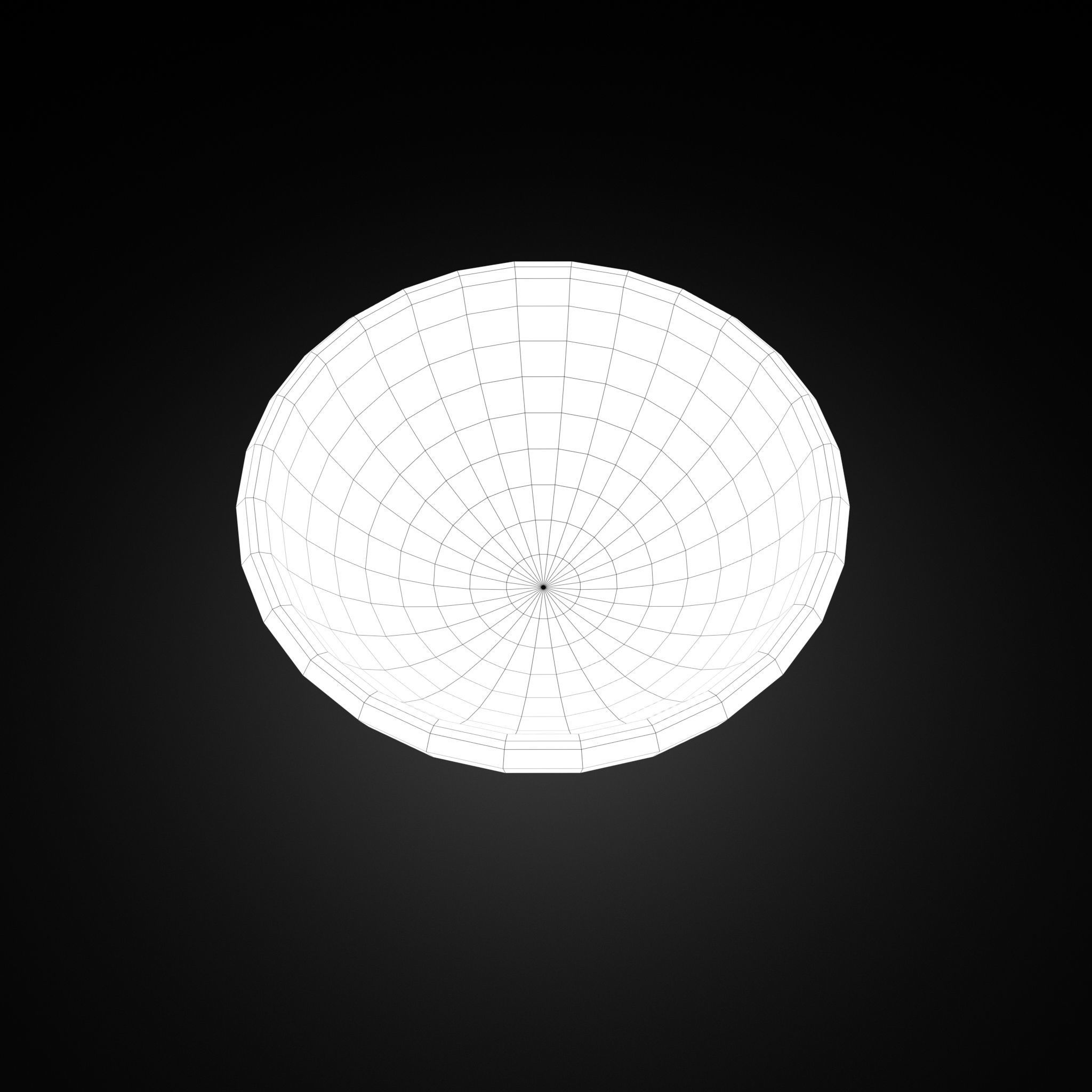 Medieval Tavern Bowl Low-poly 3D model_19