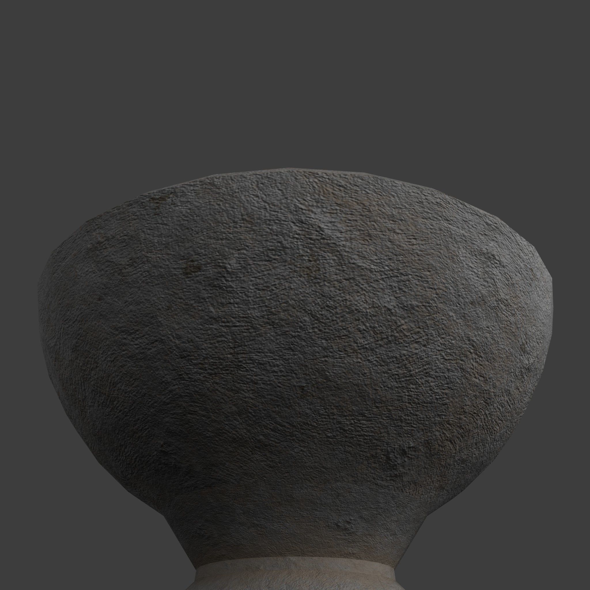 Medieval Tavern Bowl Low-poly 3D model_13