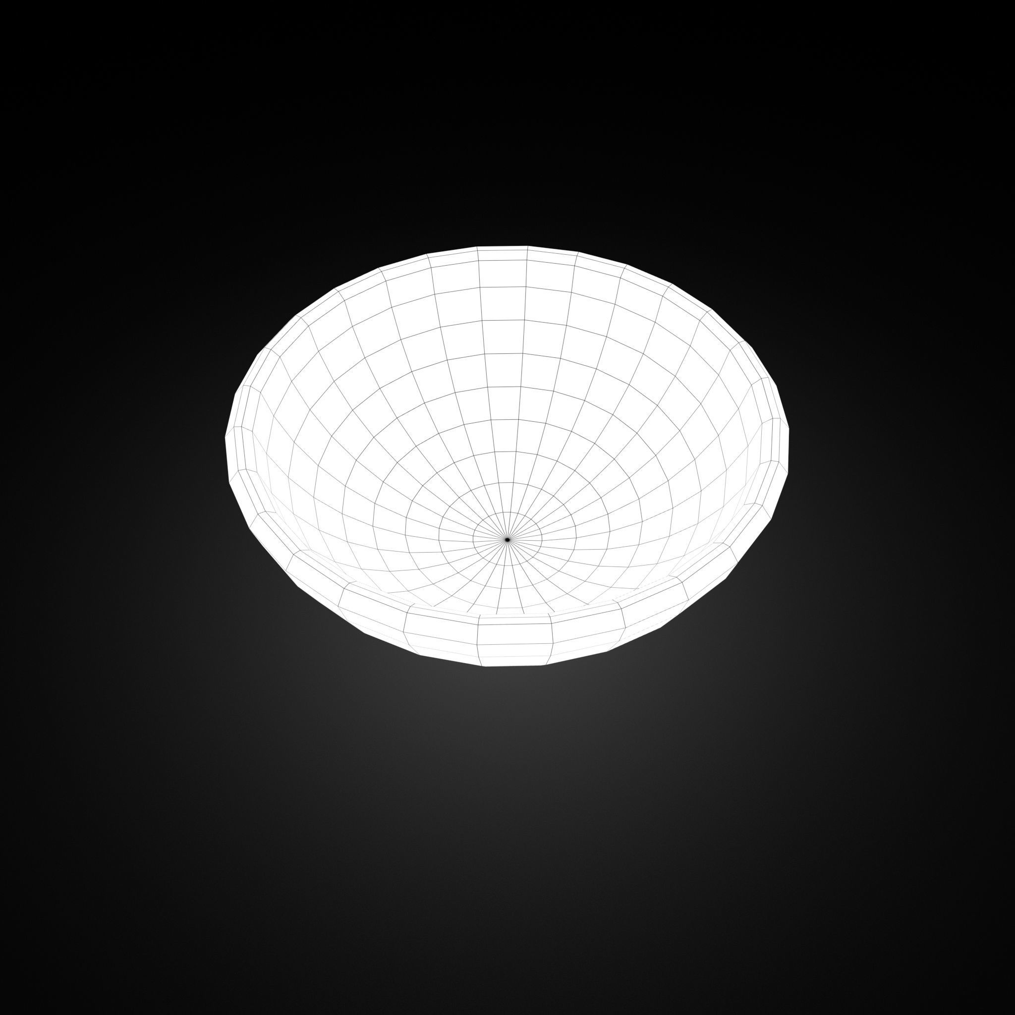 Medieval Tavern Bowl Low-poly 3D model_18