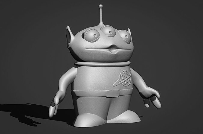 Toy Story Alien 3d print model 3D print model