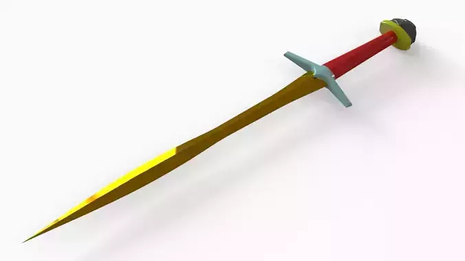 Sword 3d model from legend of zelda