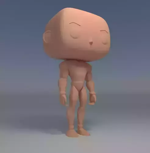 Custom Pop Infinity Hero 3D Print Model 3D print model