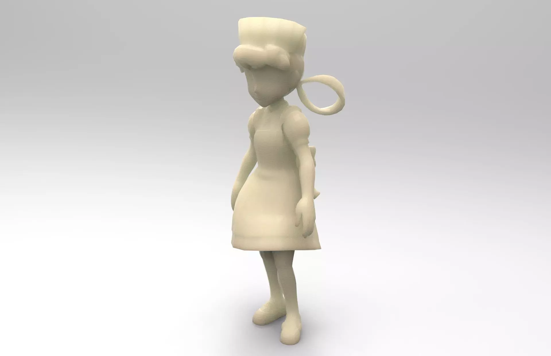 Nurse Joy from pokemon saga 3D print model_0