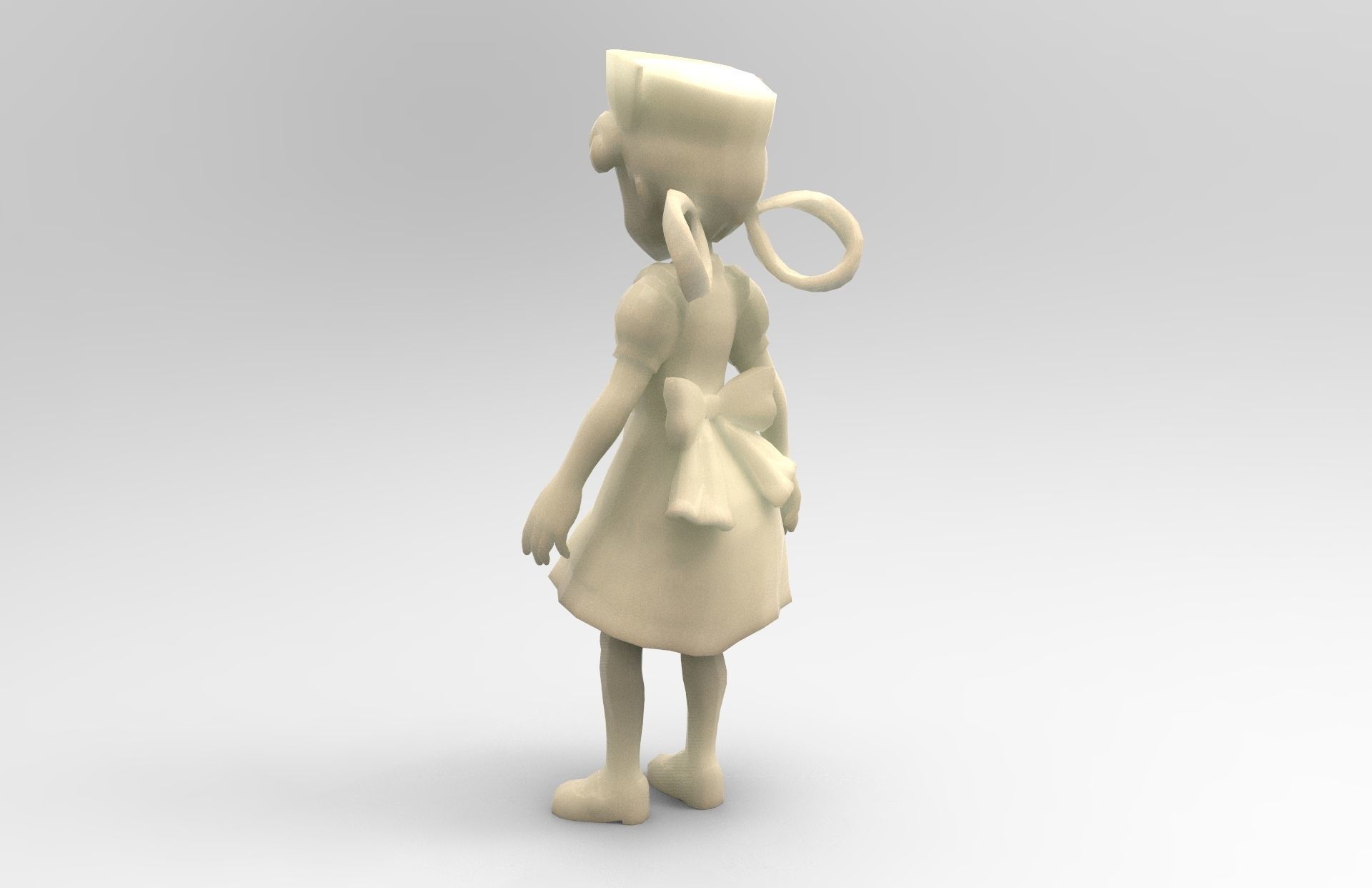Nurse Joy from pokemon saga 3D print model_1