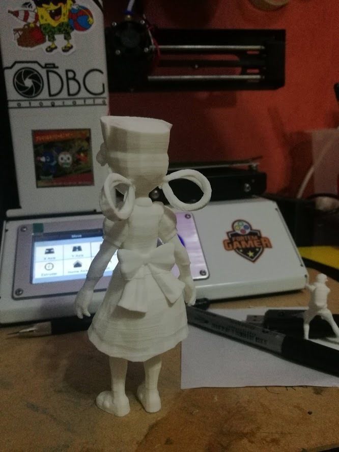 Nurse Joy from pokemon saga 3D print model_8