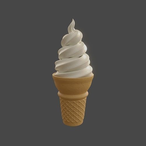 Ice cream 3D model