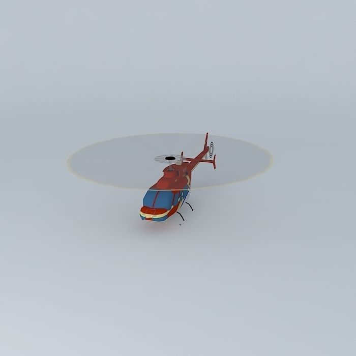 Bell 407 3D model_1