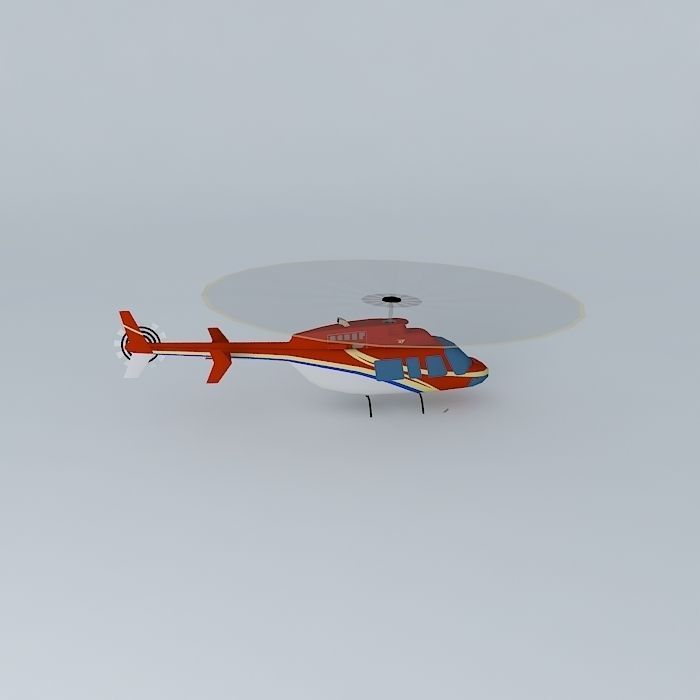 Bell 407 3D model_2