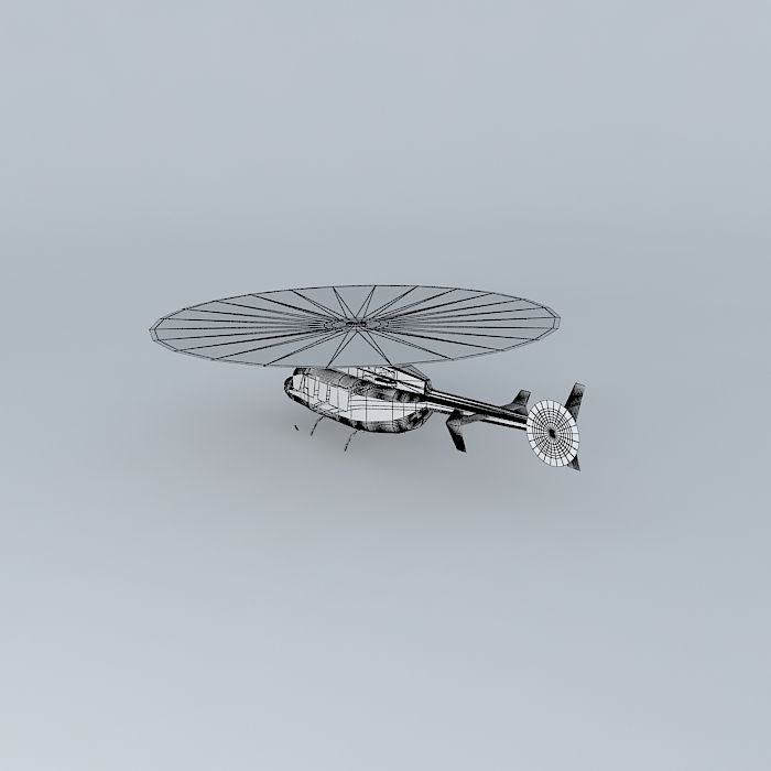 Bell 407 3D model_3