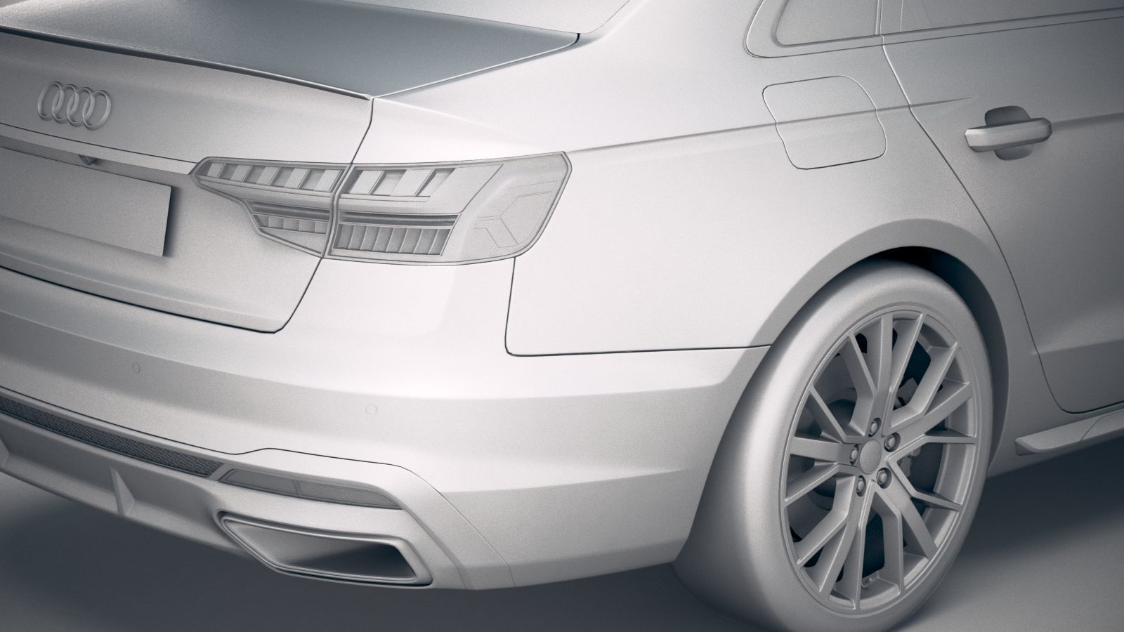 Audi A4 S-line 2020 3D model_21