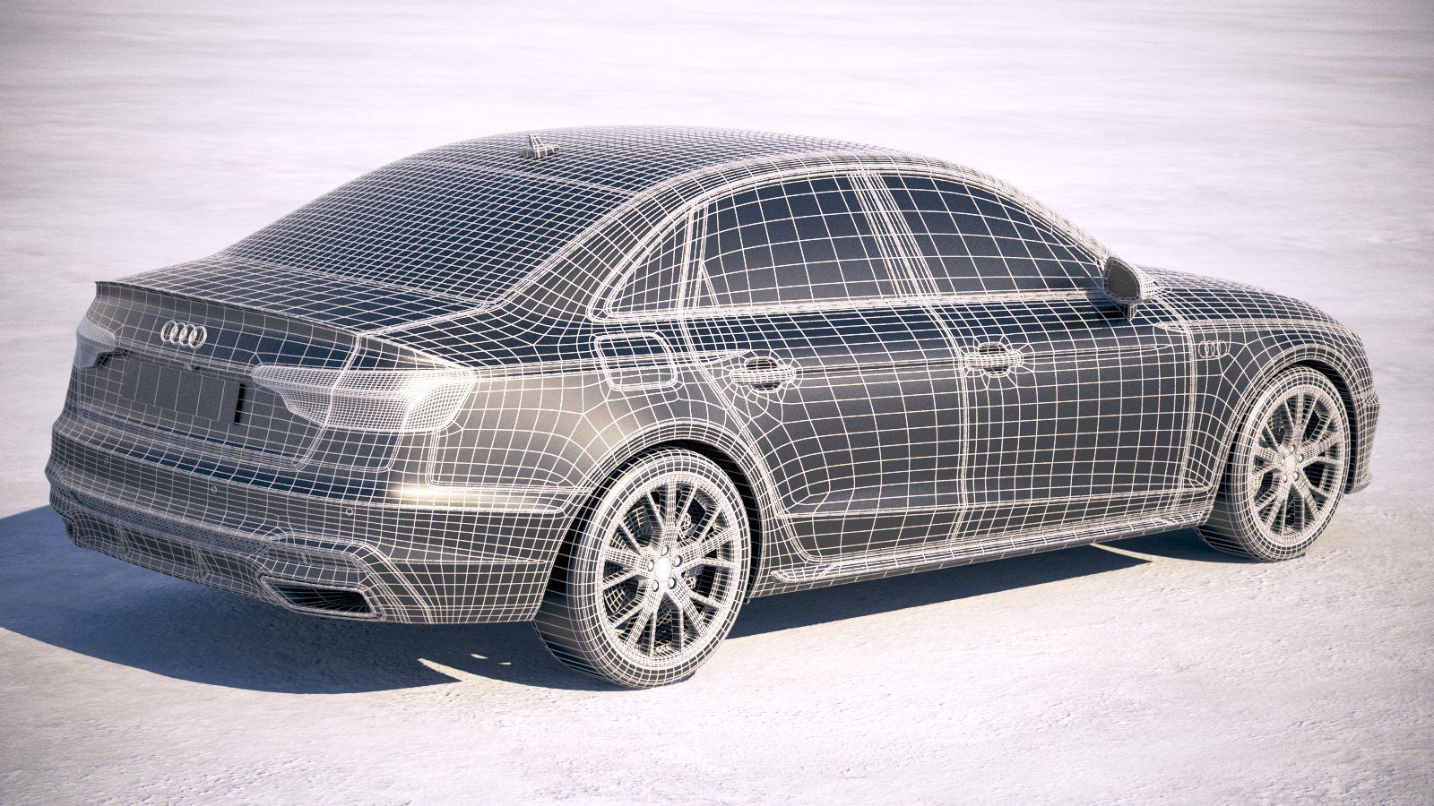 Audi A4 S-line 2020 3D model_29