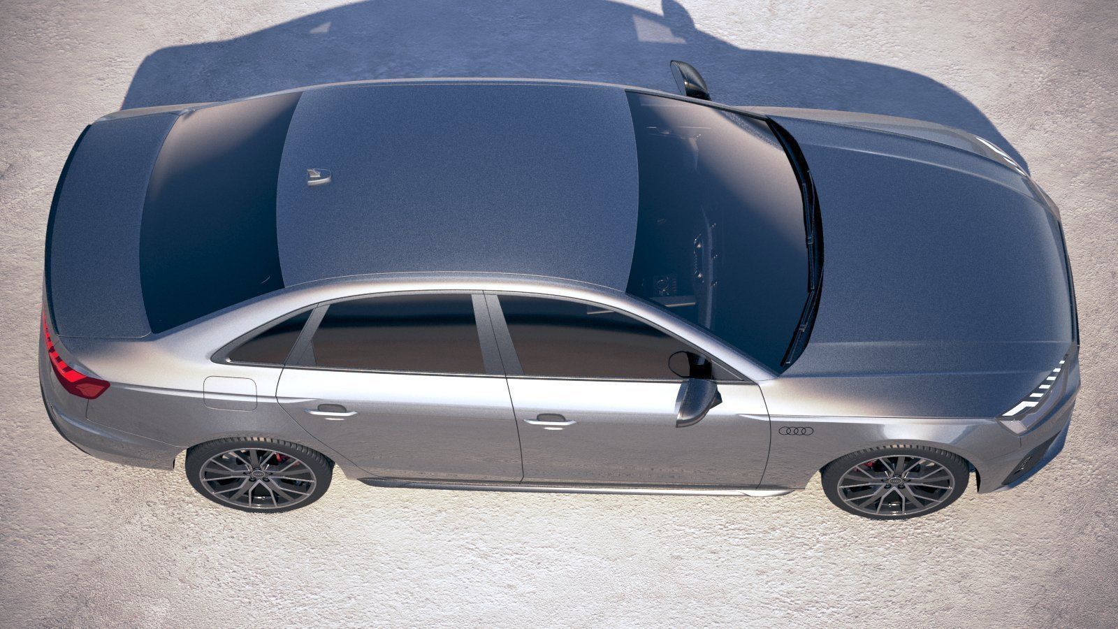 Audi A4 S-line 2020 3D model_7