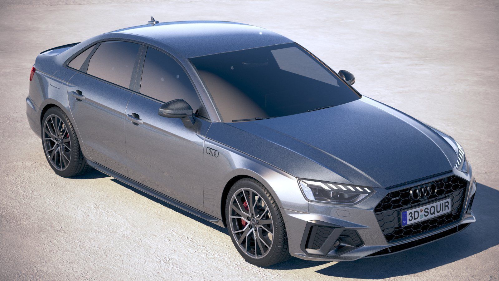 Audi A4 S-line 2020 3D model_11