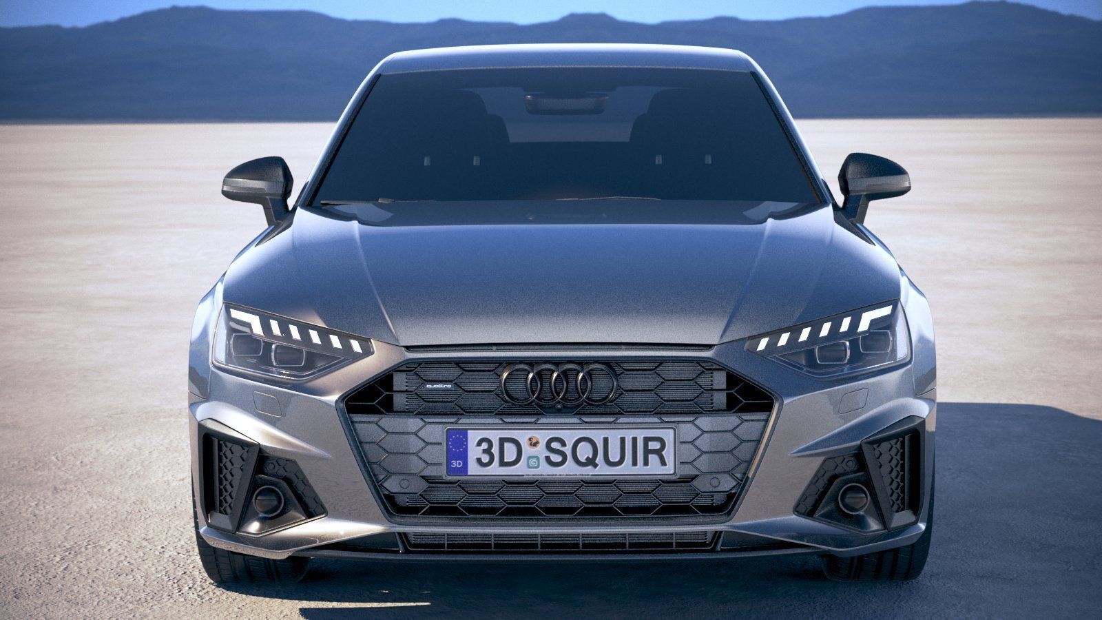 Audi A4 S-line 2020 3D model_9