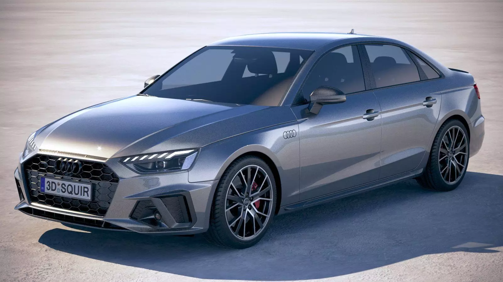 Audi A4 S-line 2020 3D model_0